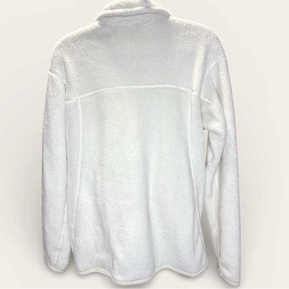 Patagonia Women Re-Tool Snap-T Fleece White Cream Color, XL - Picture 3 of 3